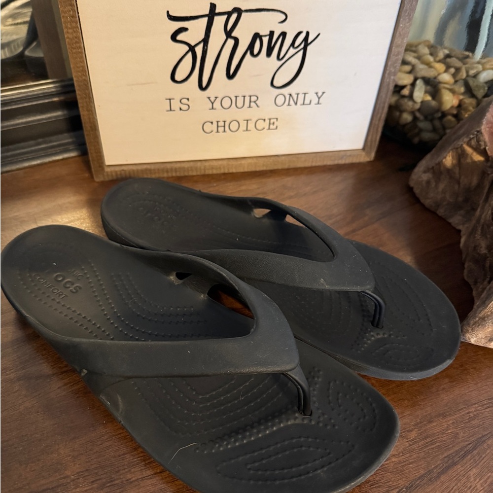 CROCS Black Women's Sandals Women 8